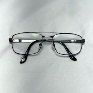 Michael Ryen Europa Eyeglasses with Gunmetal Metal Frames - Frames Only